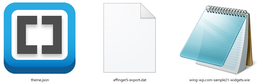 画像付き】AFFINGER5デザイン済みデータの設定方法 - アフィ基地